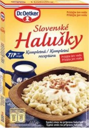 Slovensk haluky v prku 250 g, Dr. Oetker