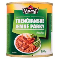 Trenianske prky s fazuou 300g, Ham