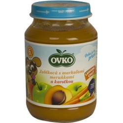 Ovko detsk viva jablko a marhua 190g, Novofruct