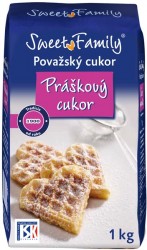 Cukor prkov Sweet family 1 kg