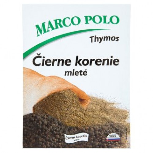Korenie čierne mleté 20 g, Thymos-Marco Polo