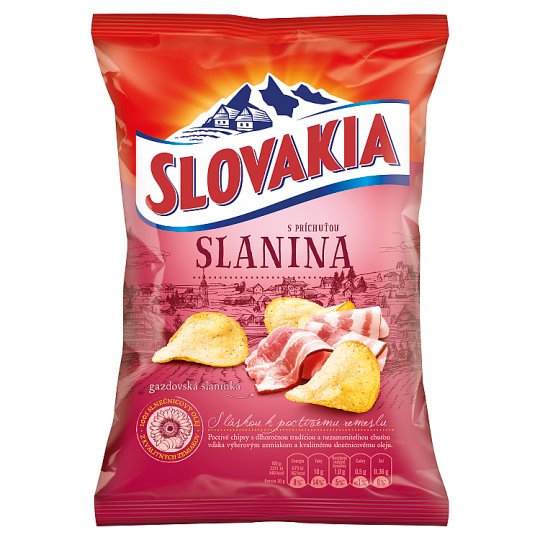 Chips Slovakia slanina 100g