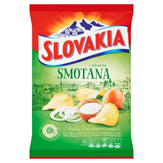 Chips Slovakia smotana cibuľa 100g