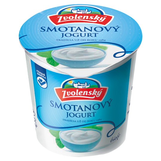 Zvolenský Smotanový jogurt biely 320g